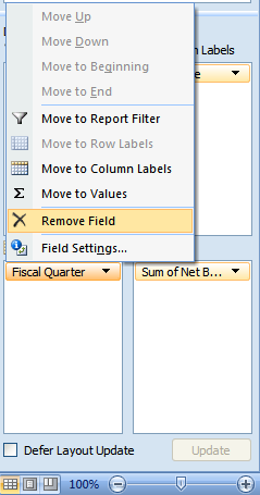 Remove Field